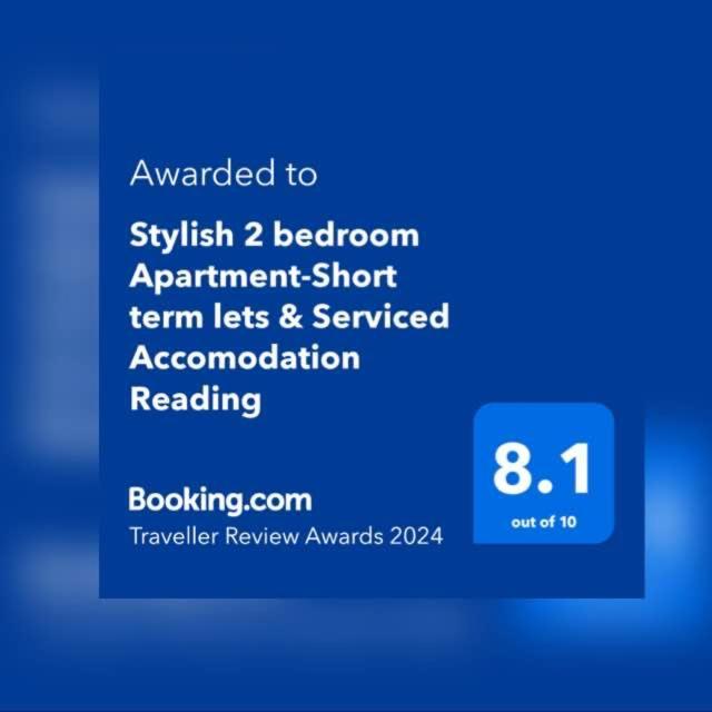 Stylish 2 Bedroom Apartment-Short Term Lets & Serviced Accomodation Reading Extérieur photo